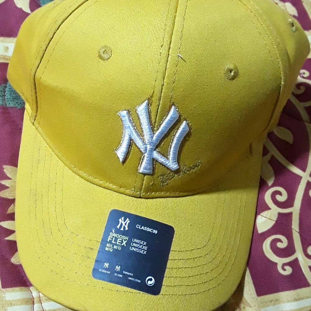 Yellow NY cap